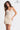 Cocktail Dresses Beaded Short Fitted Mini Cocktail Dress Silver/Nude