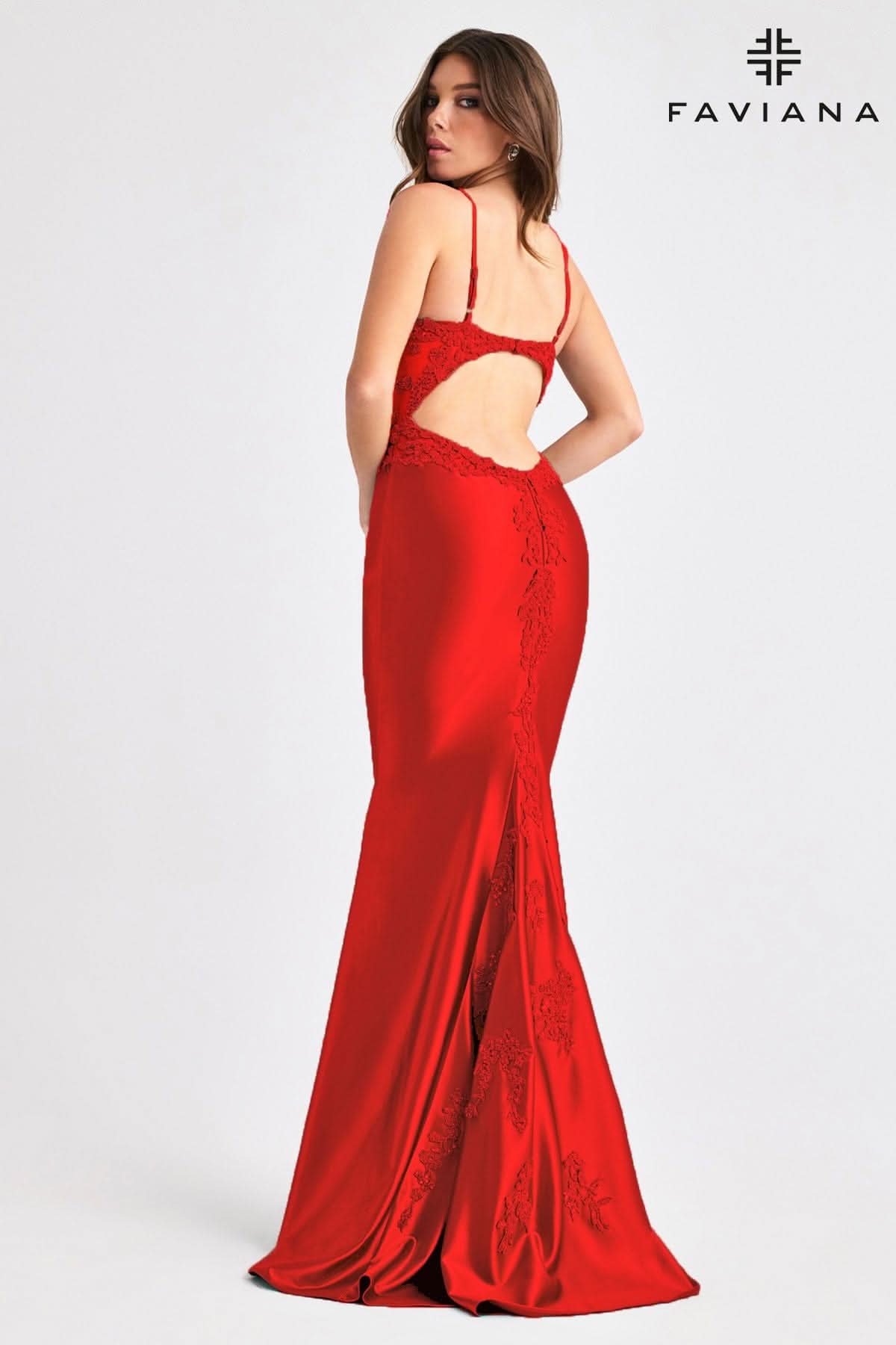 Prom Dresses Long Formal Beaded Prom Dress Red