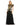 Formal Dresses Floral Long Formal Dress Black Multi