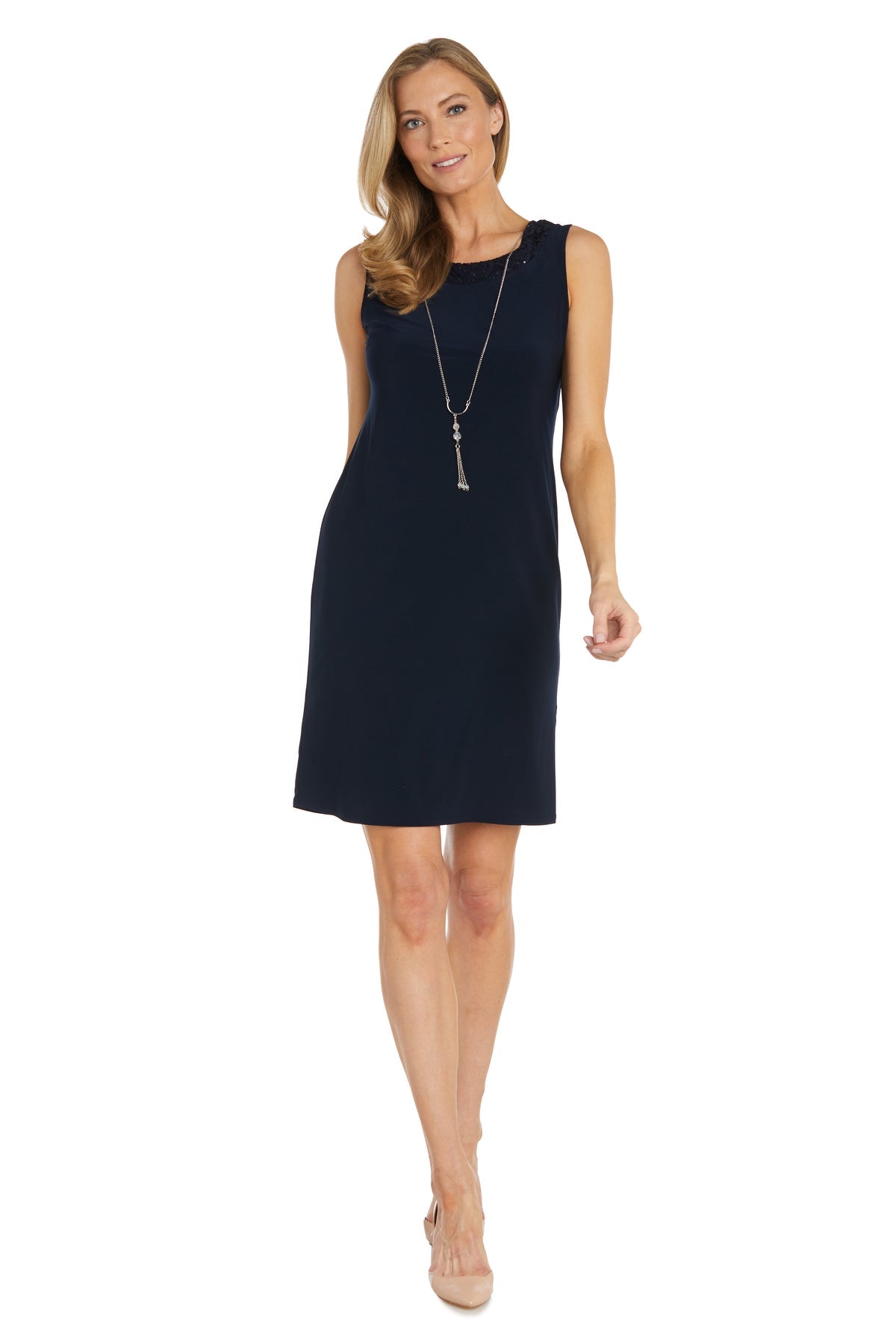 R&M Richards 1160P Sequin Short Jacket Cocktail Petite Dress
