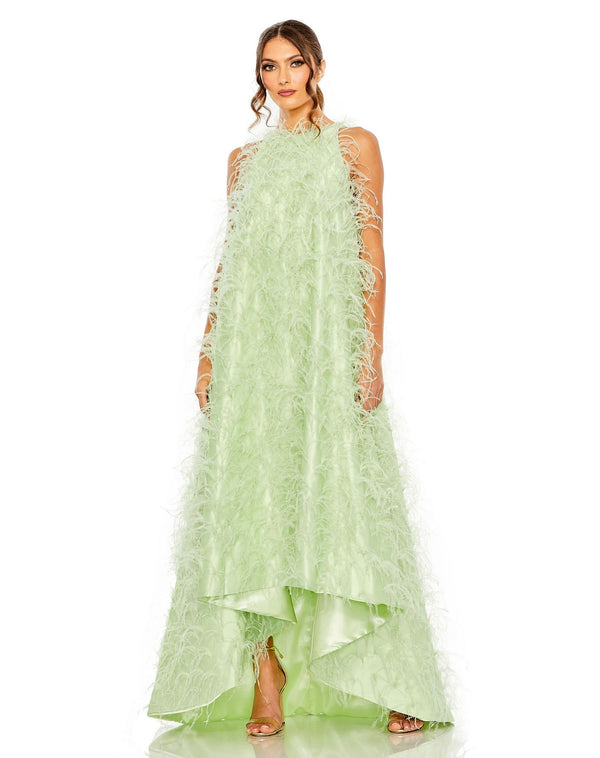 High Low Formal Evening Dress A Line Mac Duggal 11633