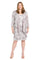 R&M Richards 1180W Plus Size Short Metallic Jacket Dress