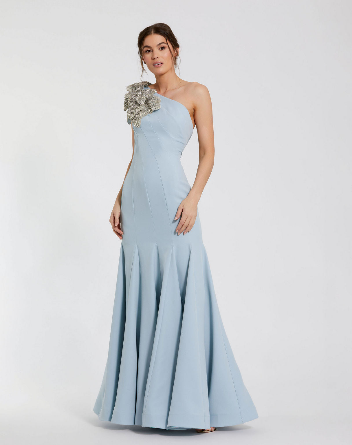 Mac Duggal 11810 Long Fitted Formal Prom Dress