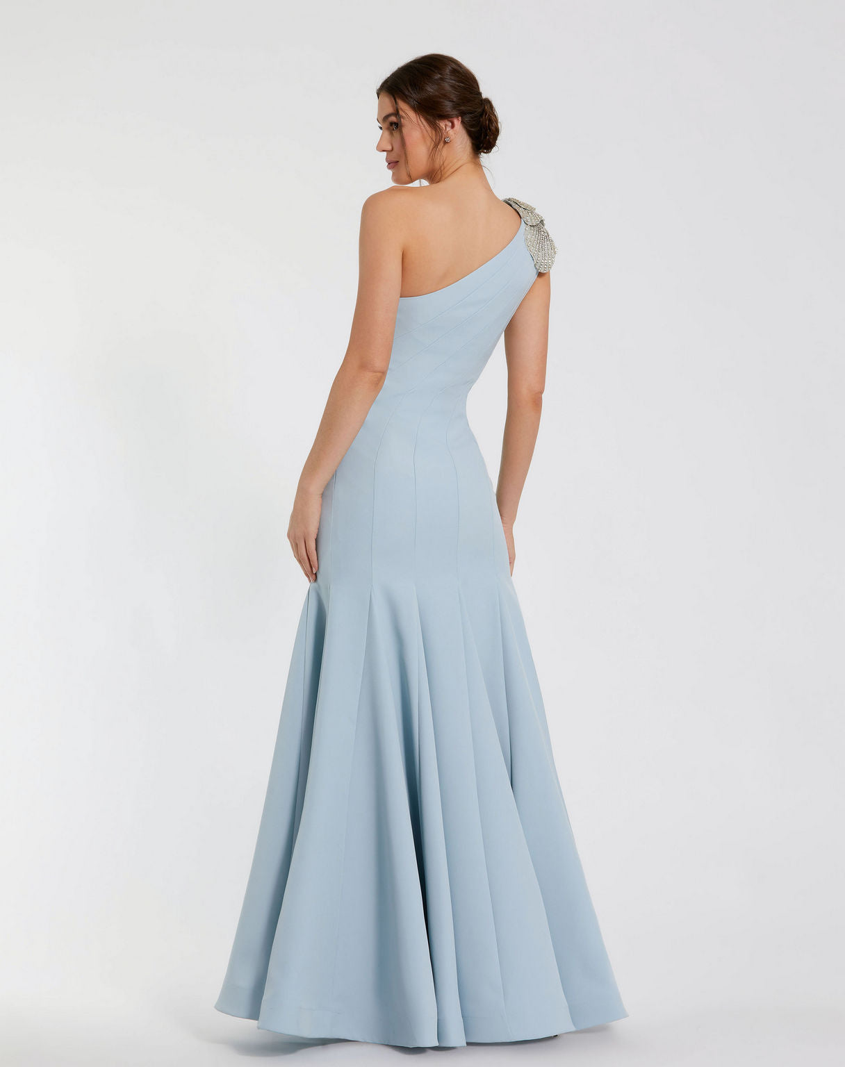 Mac Duggal 11810 Long Fitted Formal Prom Dress