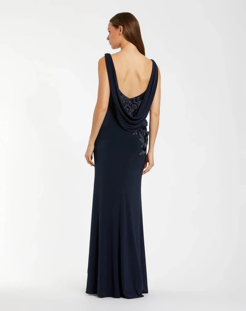 Formal Dresses Long Mermaid Fit Evening Formal Dress Midnight