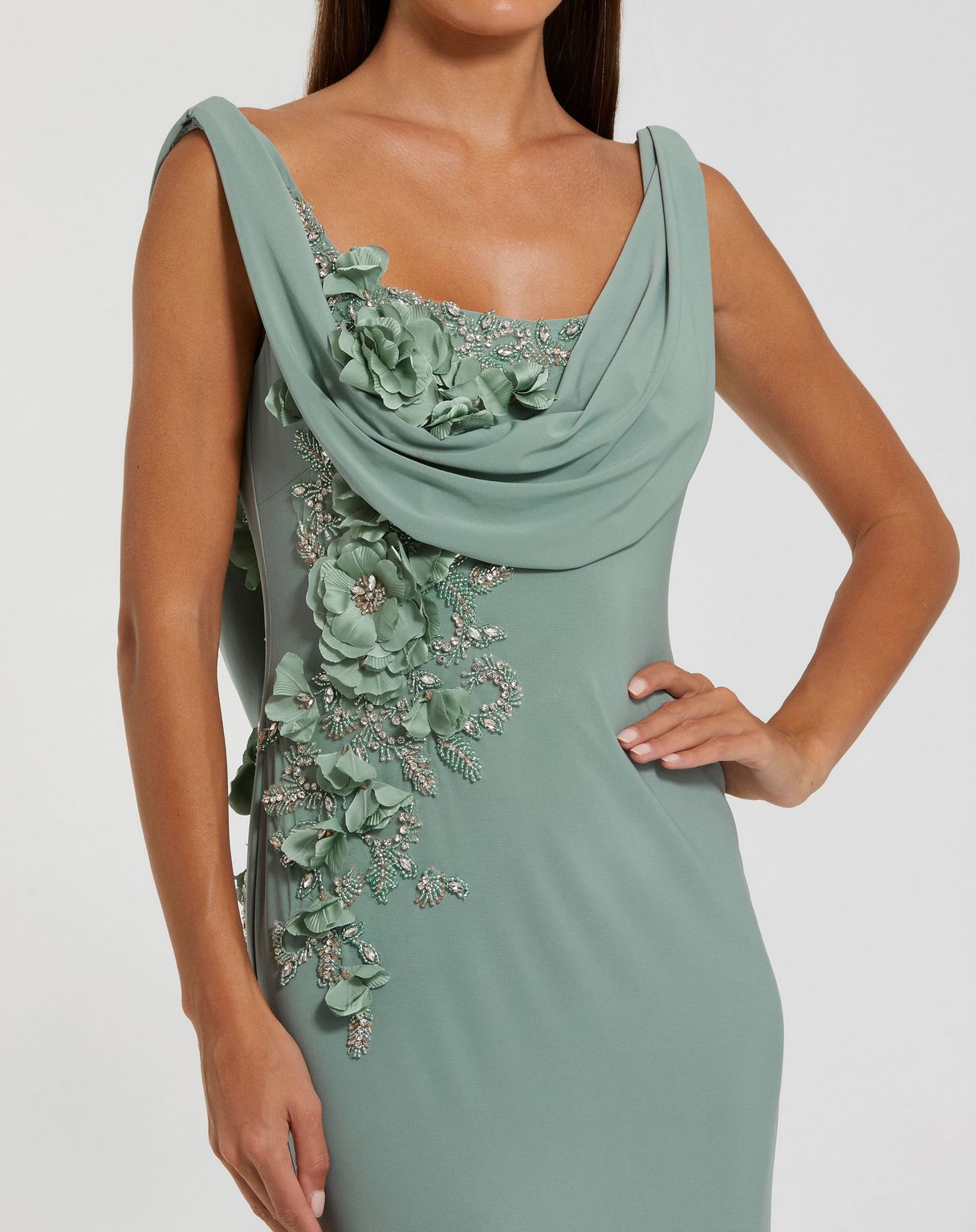Mac Duggal 11910 Long Mermaid Fit Evening Formal Dress
