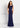 Formal Dresses Fitted Long Formal Evening Gown Navy Blue