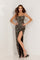 Prom Dresses Formal Long Beaded Prom Dresses Black/Gold