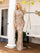 Mother of the Bride Dresses Fitted Floral Long Mother of the Bride Dress Dark Nude