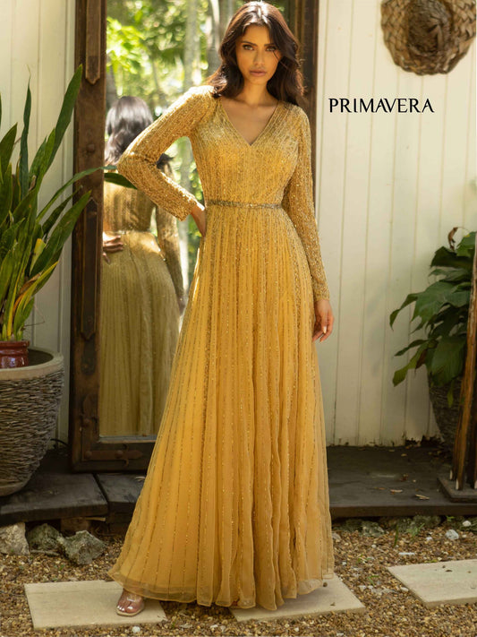 Mother of the Bride Dresses Long Sleeve Mother of the Bride Formal Dress Caramel