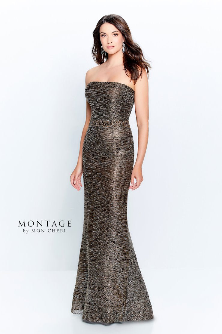 Montage 120902 Long Beaded Formal Evening Dress