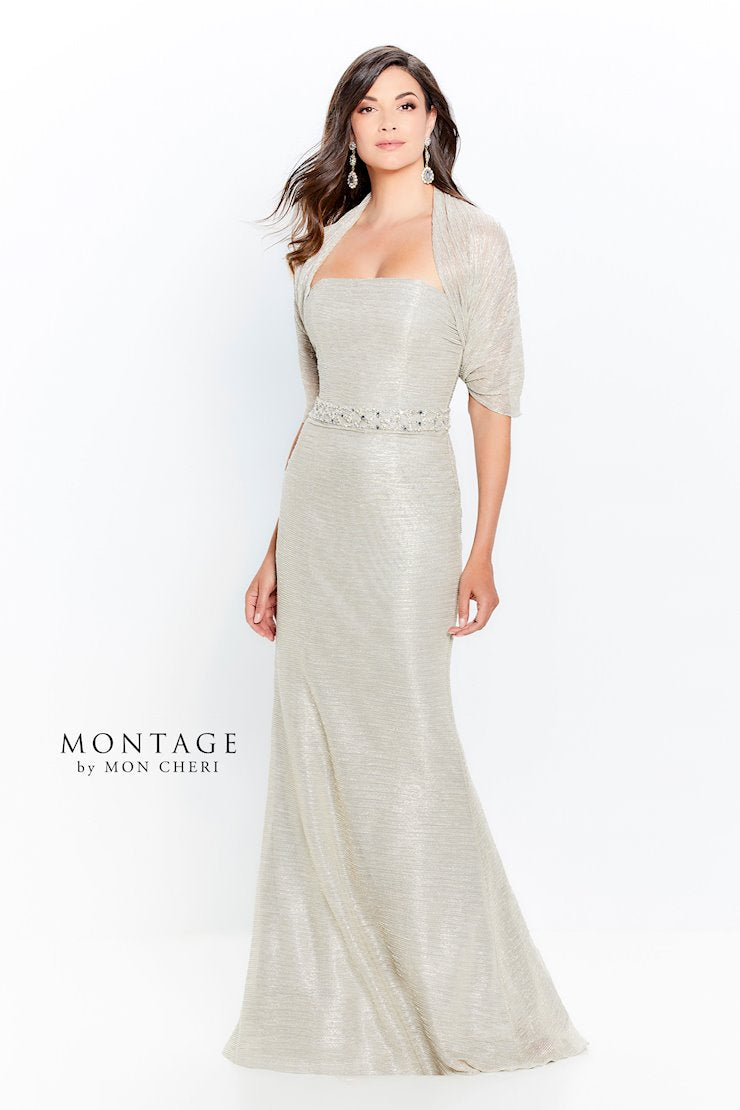 Montage 120902 Long Beaded Formal Evening Dress