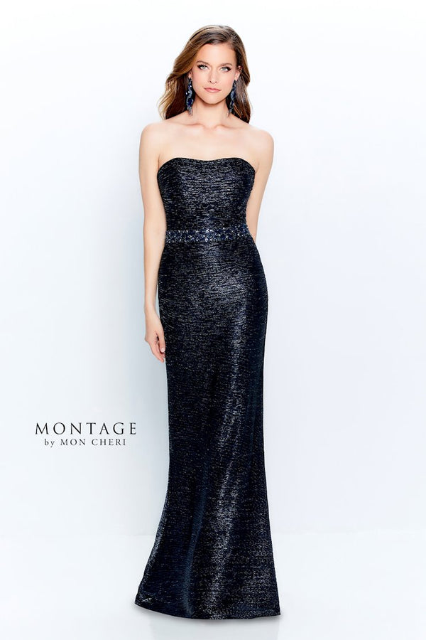 Montage 120902 Long Beaded Formal Evening Dress