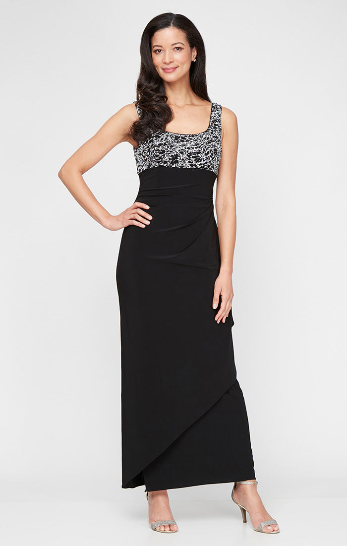 Mother of the Bride Dresses Petite Long Bolero Mother of the Bride Formal Jacket Dress Black White