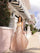 Prom Dresses A Line Long Formal Beaded Prom Gown Blush