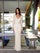 Formal Bride Dresses Fitted Long Sleeve Formal Sequin Dress Nude