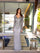 Formal Bride Dresses Fitted Long Sleeve Formal Sequin Dress Platinum