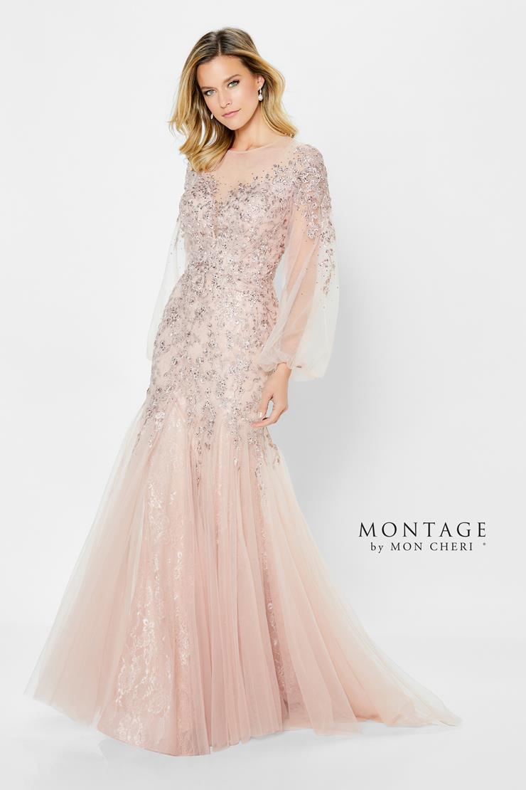 Montage 122908 Long Beaded Mother of the Bride Dress