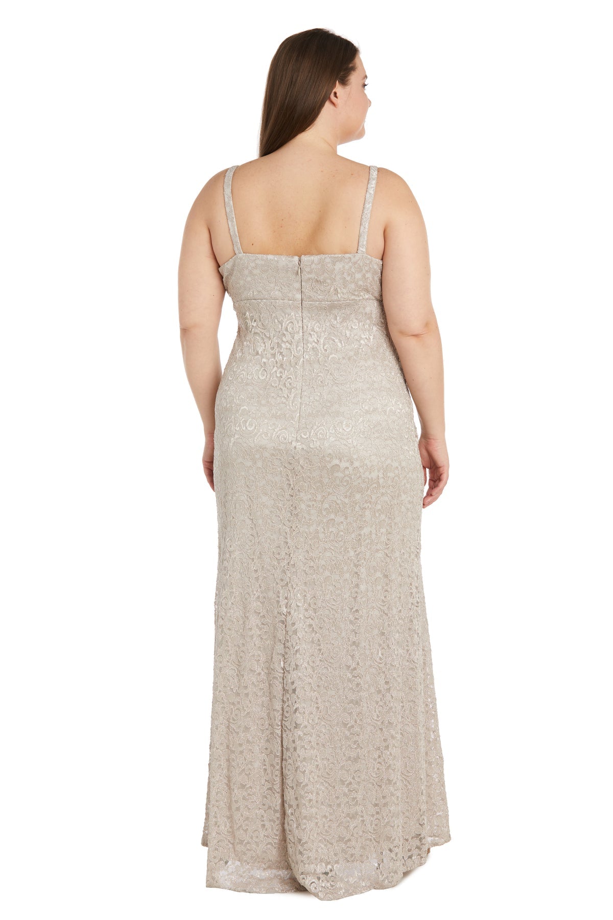 R&M Richards 1241W Long Formal Plus Size Dress