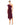 Cocktail Dresses Short Knotted Cocktail Midi Dress Plum