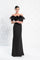 Formal Dresses Long Ruflle Formal Evening Dress Black