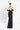 Formal Dresses Long Ruflle Formal Evening Dress Black White