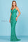 Prom Dresses Sequin Long Formal Fitted Prom Dress Emerald