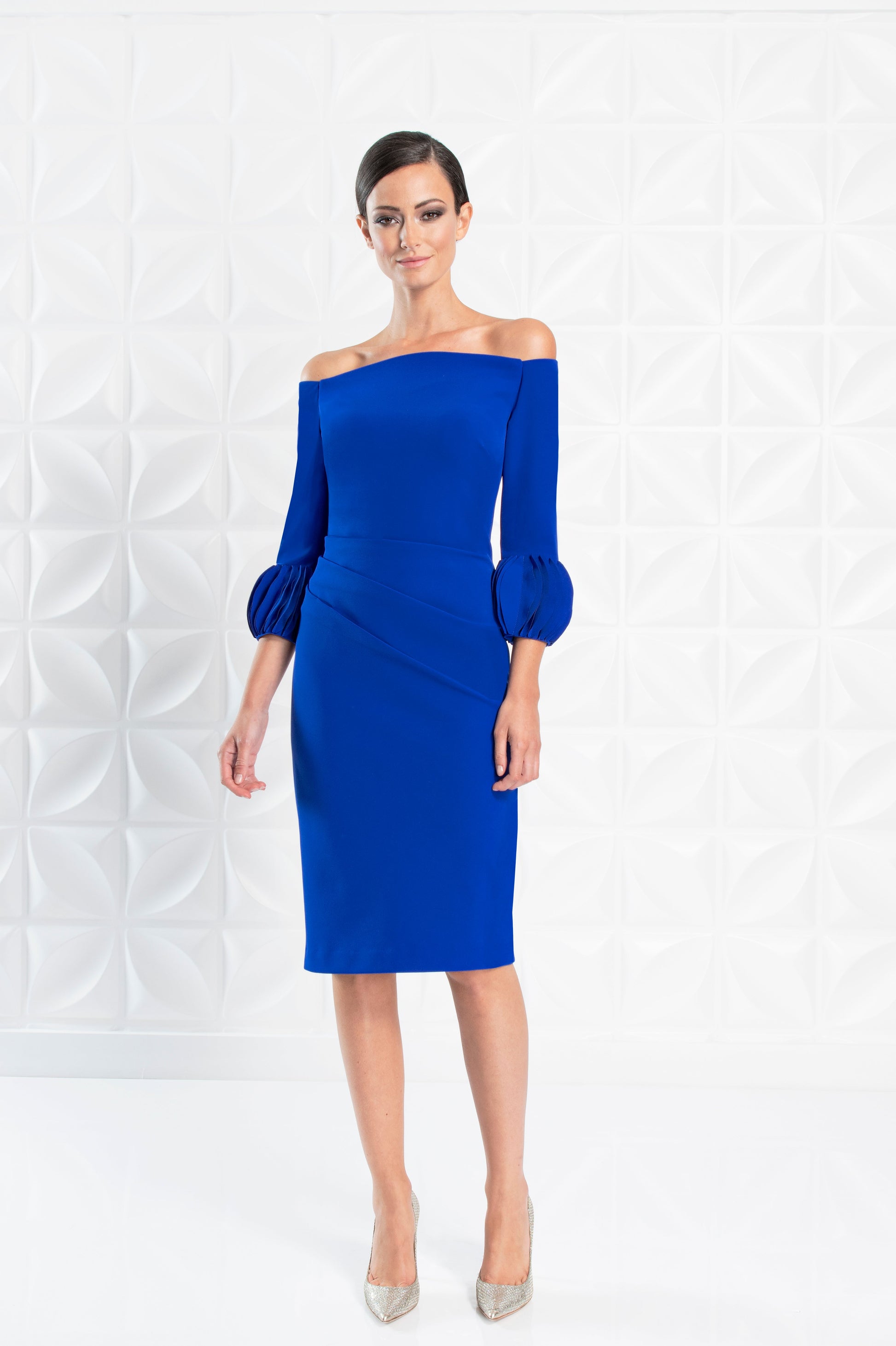 Alexander by Daymor 1281 Short Fitted Homecoming Cocktail Dress