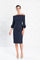 Cocktail Dresses Short Fitted Homecoming Cocktail Dress Navy