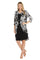 Mother of the Bride Dresses Short Two Piece Mother of the Bride Petite Dress Black/White
