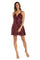 Cocktail Dresses Homeocming Short A Line Sequin Cocktail Dress Merlot
