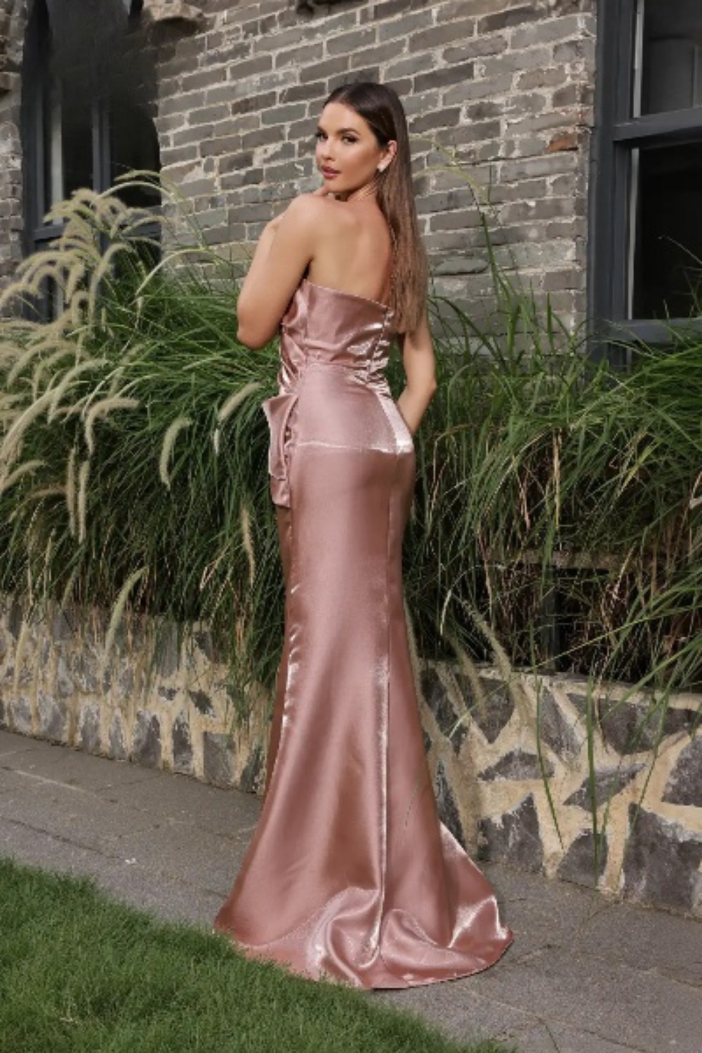 Formal Dresses Long Formal evening Prom Dress Espresso