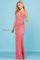 Prom Dresses Long Fitted Slit Formal Beaded Fringe Prom Dress Calypso