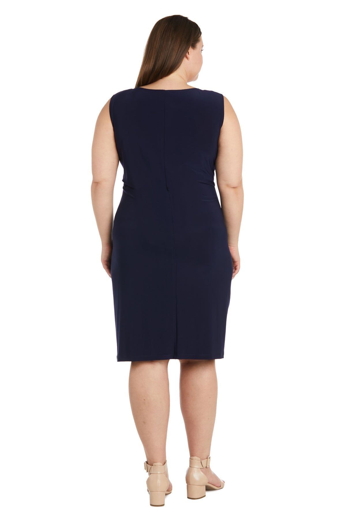 R&M Richards 1302W Mother of the Bride Plus Size Short Jacket Dress