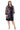 Plus Size Mother of the Bride Plus Size Short Jacket Dress Navy/Mauve