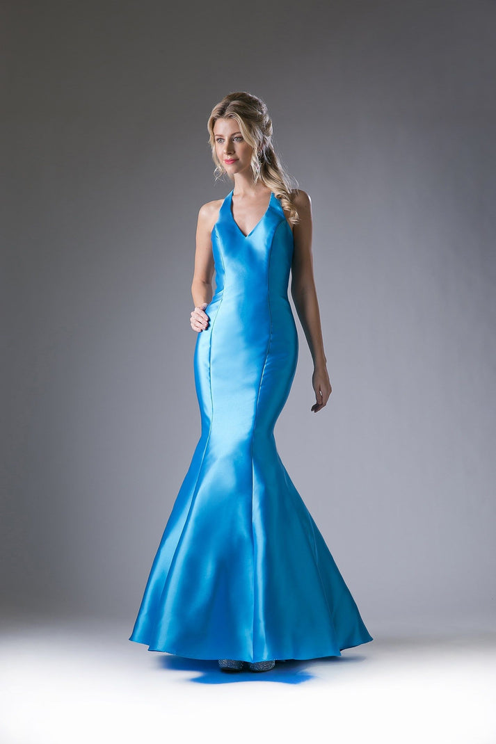 Turquoise Cinderella Divine 13038 Formal Fitted Mermaid Prom Long Dress ...