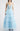 Formal Dresses Prom Long Beaded Ruffle Formal Dress Light Blue