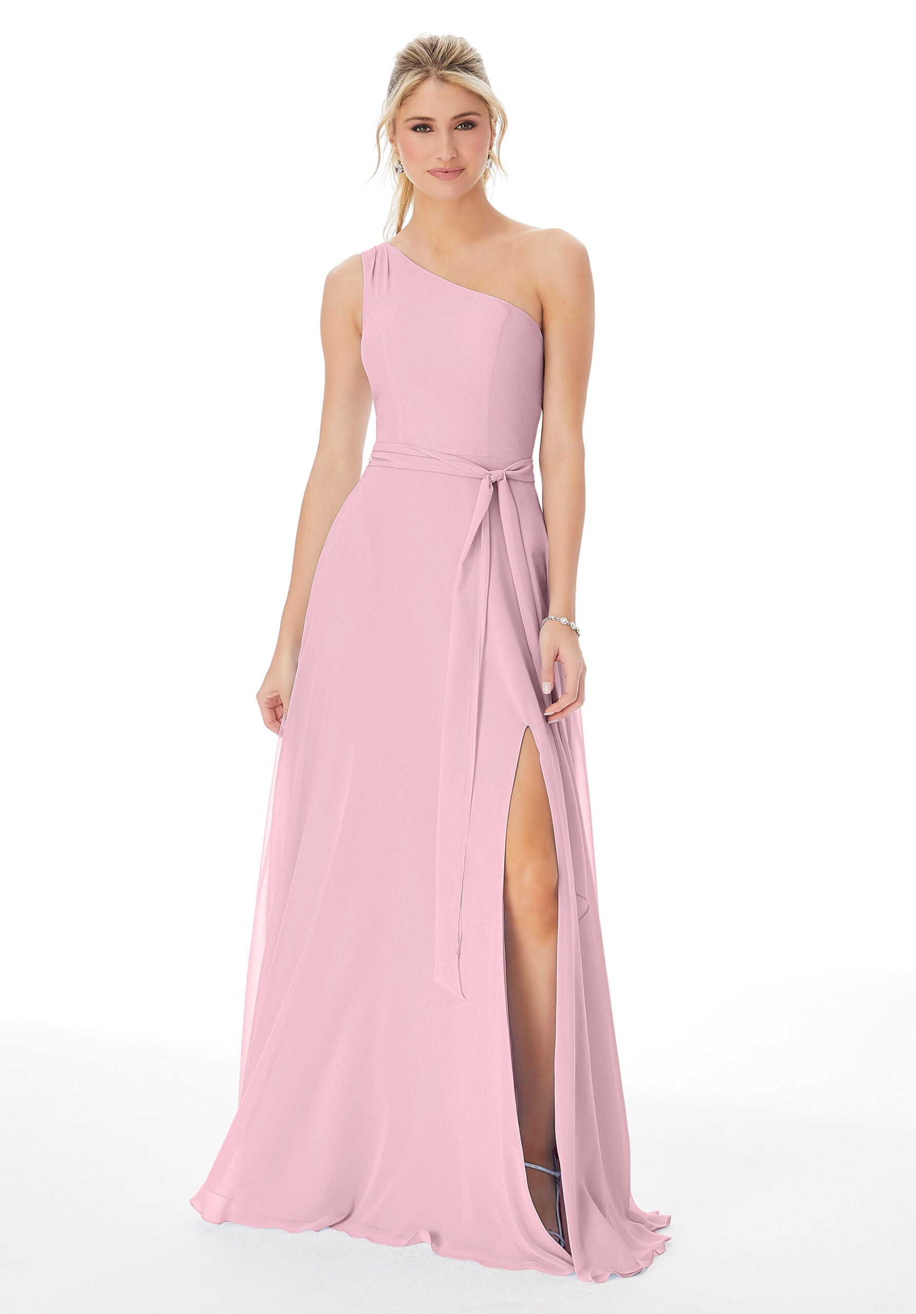 Formal Dresses Long Formal A Line Evening Dress MGNY Madeline Gardner New York 13105 Desert Rose