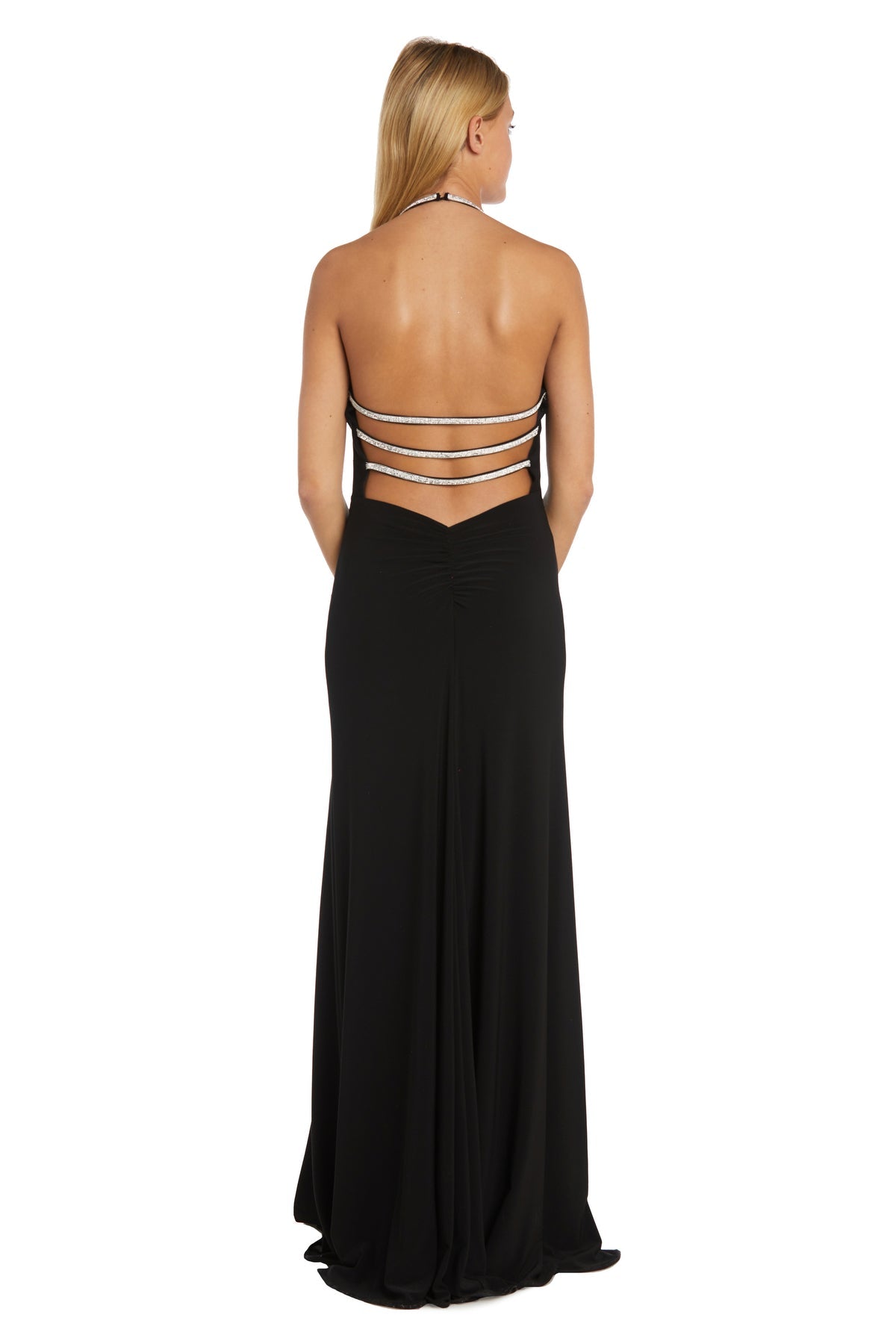 Morgan & Co 13138 Formal Prom Fitted Long Dress