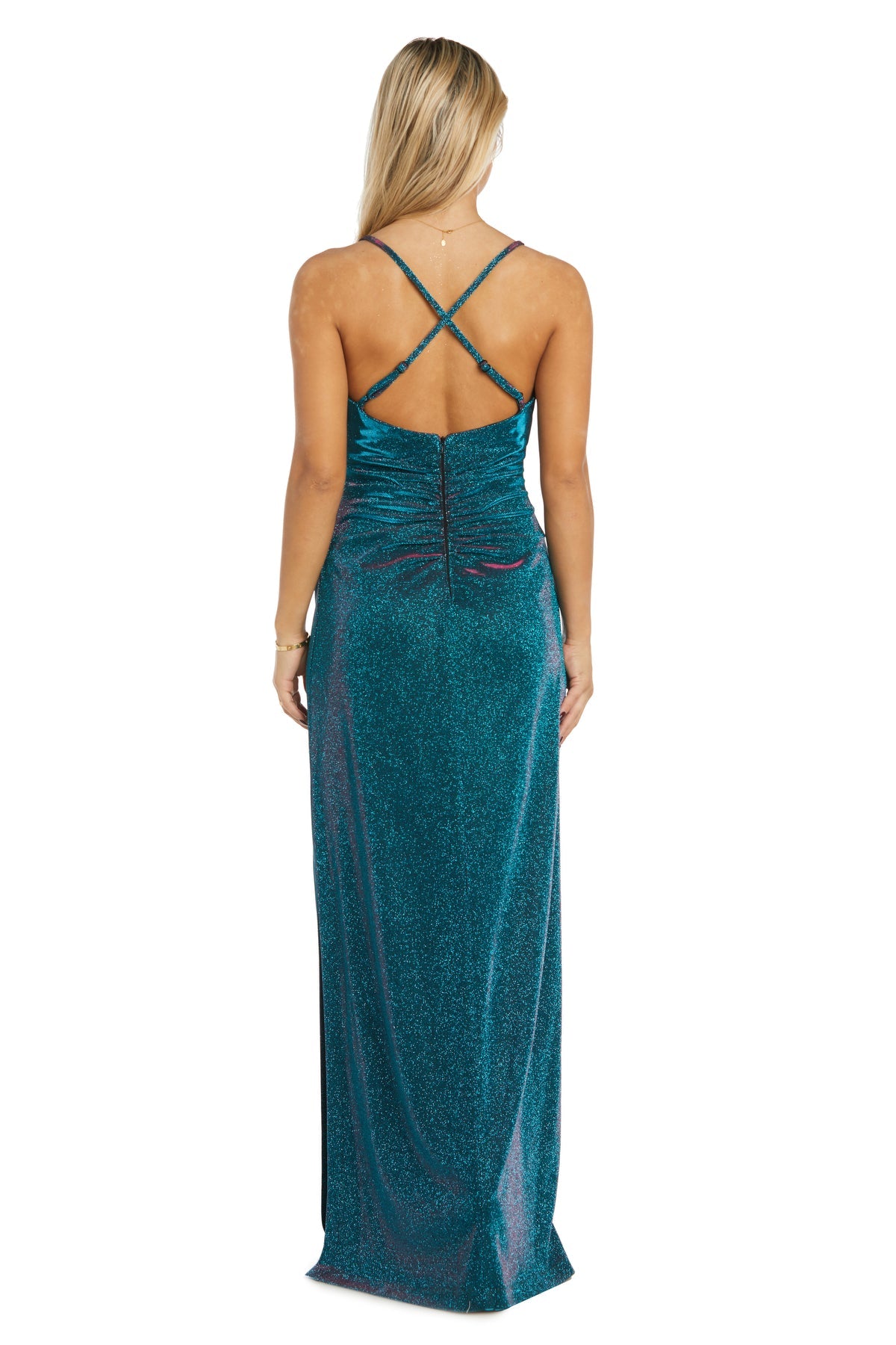 Morgan & Co 13140 Long Glitter Formal Evening Prom Dress