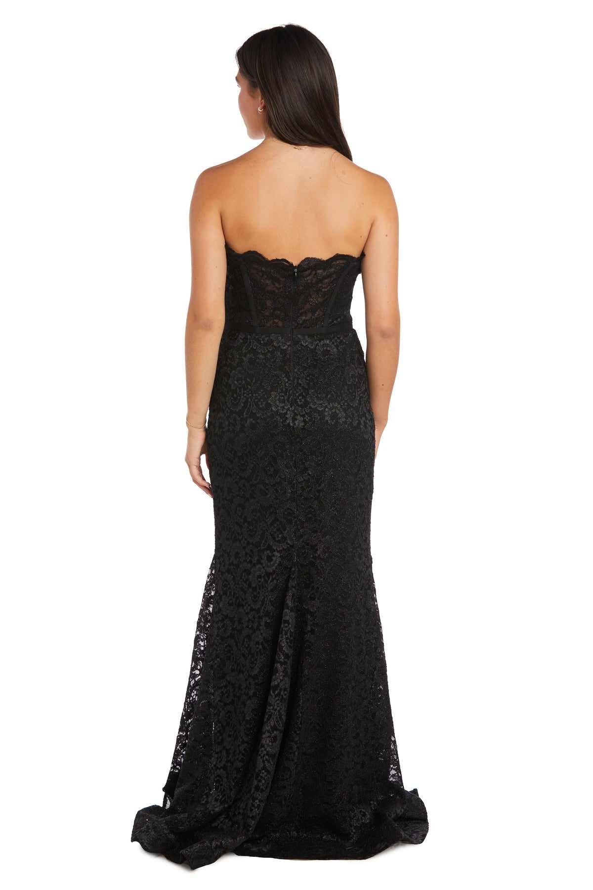 Morgan & Co 13269 Long Lace Formal Evening Prom Dress