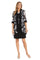 Mother of the Bride Dresses Short Floral Mother of the Bride Petite Jacket Dress Black/White