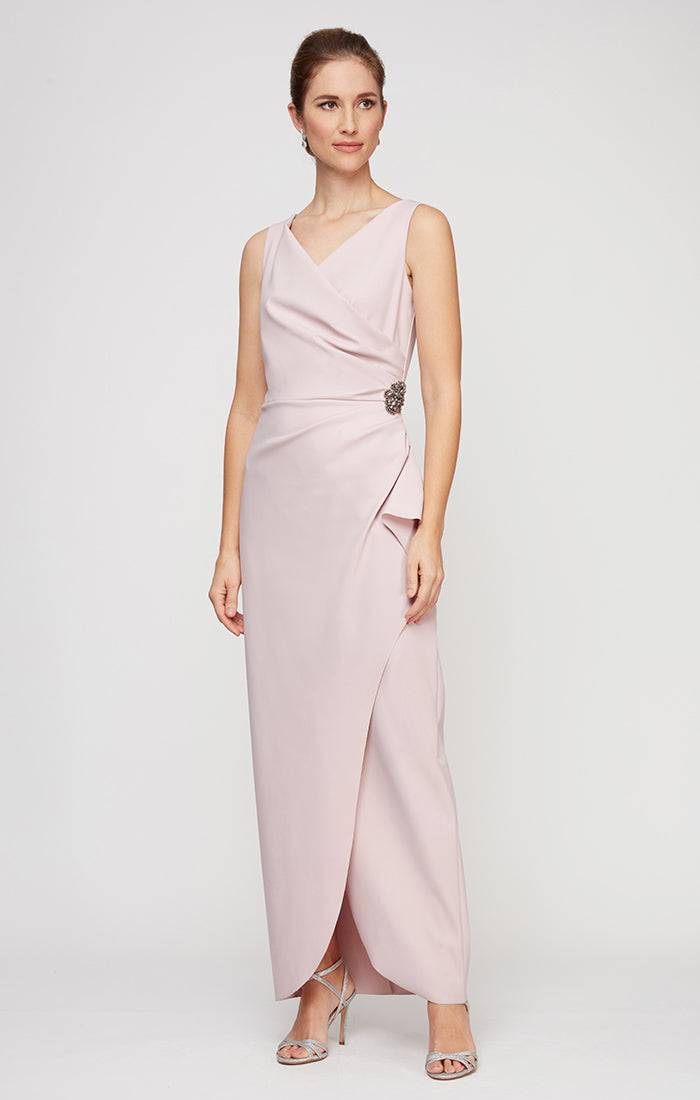 Alex Evenings 234200 Petite Long Formal Evening Beaded Dress