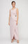 Formal Dresses Petite Long Formal Evening Beaded Dress Blush