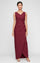 Formal Dresses Petite Long Formal Evening Beaded Dress Wine