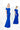 Formal Dresses Long Mermaid Formal Peplum Evening Dress Blue