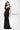 Formal Dresses Long Mermaid Pleated Formal Lace Evening Dress Black