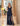 Jumpsuit Long Ruched Formal Jumpsuit Navy