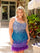 Cocktail Dresses Sparkling Short Fitted Prom Dress BLUE