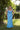 Plus Size Dresses Long Plus Size Formal Sequin Prom Gown Crystal Blue